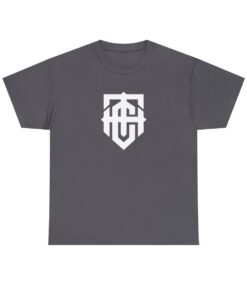 White THC LOGO Unisex Heavy Cotton Tee
